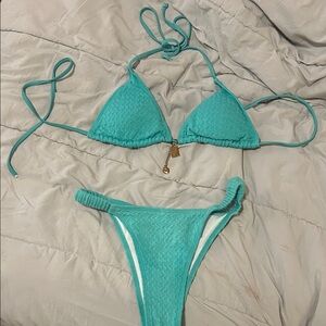 Turquoise Bikini Set